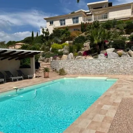 2 Avec Piscine & Vue Sur La Baie D'ajaccio Apartment Alata